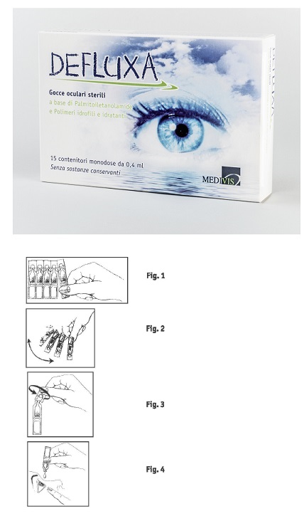 DEFLUXA GOCCE OCULARI 15 CONTENITORI MONODOSE DA 0,4 ML - Farma Nice
