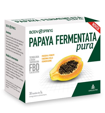 BODY SPRING PAPAYA FERMENTATA PURA 30 BUSTINE - Farma Nice