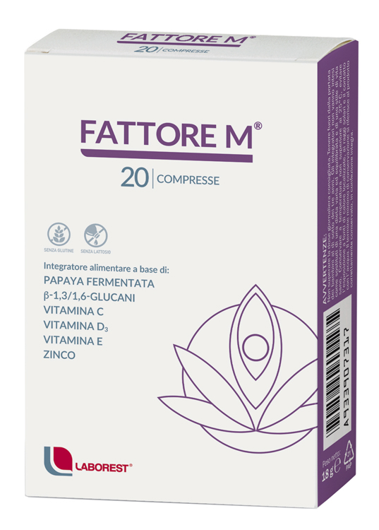 FATTORE M 20 COMPRESSE - Farma Nice