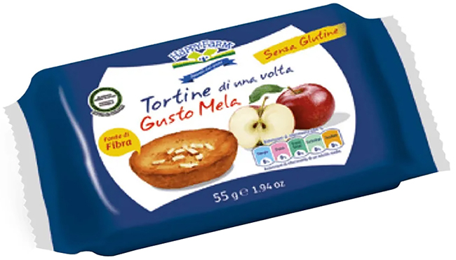 HAPPY FARM TORTINE MELA 55 G - Farma Nice