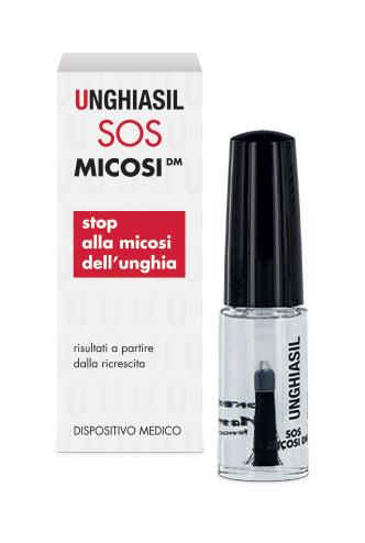 ANTIMICOTICO UNGHIASIL SOS MICOSI IN FLACONE DI VETRO 5 ML CON PENNELLO APPLICATORE + ASTUCCIO - Farma Nice