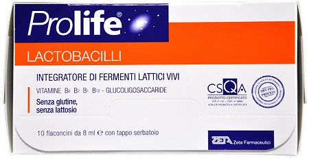 PROLIFE LACTOBACILLI 10 FLACONCINI 8 ML - Farma Nice