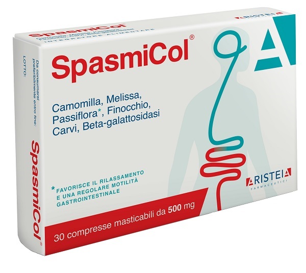 SPASMICOL 30 COMPRESSE MASTICABILI 500 MG - Farma Nice