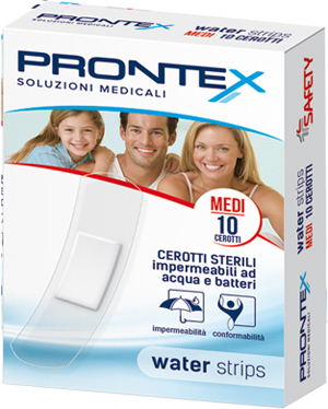 CEROTTO PRONTEX WATER STRIPS MEDIO 10 PEZZI - Farma Nice