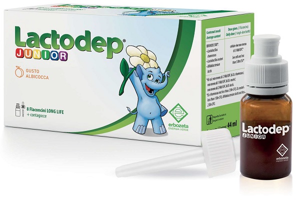 LACTODEP JUNIOR 8 FLACONCINI X 5,5 ML - Farma Nice