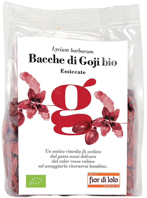 BACCHE GOJI ESSICCATE BIO 80 G - Farma Nice