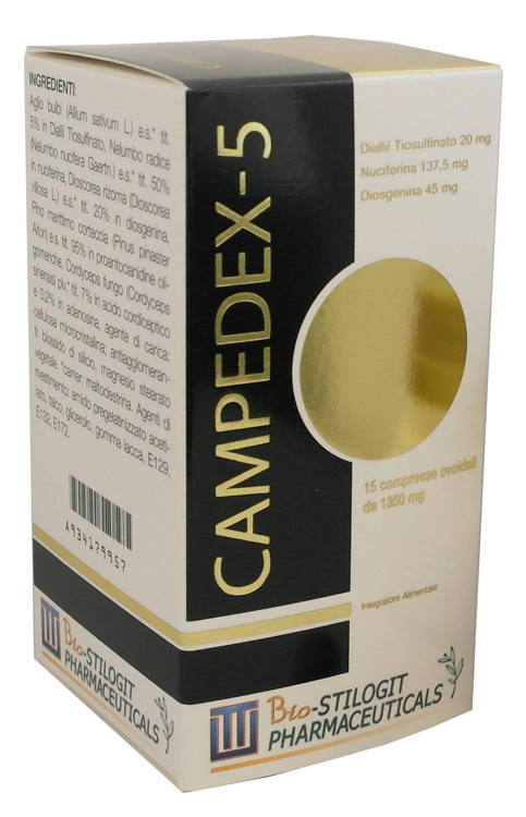 CAMPEDEX-5 15 COMPRESSE OVOIDALI 18 G - Farma Nice