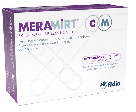 MERAMIRT CM 30 COMPRESSE MASTICABILI - Farma Nice