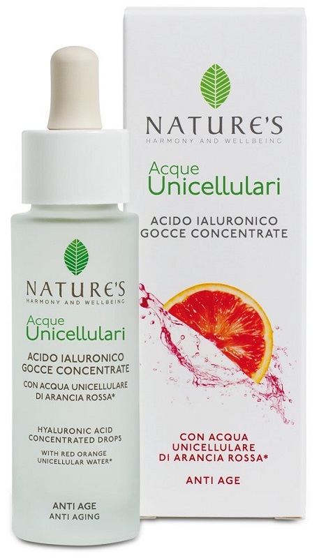 ACQUE UNICELLULARI ACIDO JALURONICO GOCCE VISO 30 ML - Farma Nice