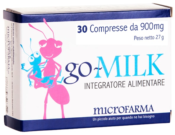 GO-MILK 30 COMPRESSE - Farma Nice