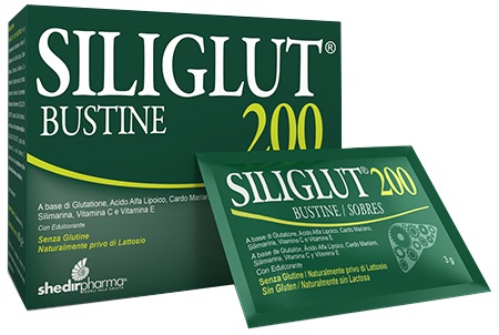 SILIGLUT 200 20 BUSTINE IN ASTUCCIO 60 G - Farma Nice