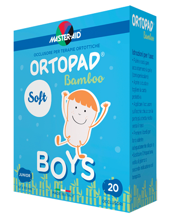 CEROTTO OCULARE PER ORTOTTICA ORTOPAD SOFT BOYS JUNIOR 20 PEZZI - Farma Nice