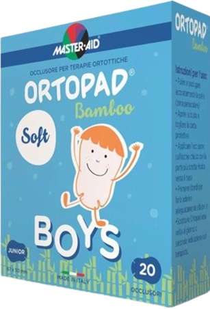 CEROTTO OCULARE PER ORTOTTICA ORTOPAD SOFT BOYS REGULAR 20 PEZZI - Farma Nice