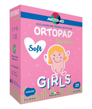 CEROTTO OCULARE PER ORTOTTICA ORTOPAD SOFT GIRLS JUNIOR 20 PEZZI - Farma Nice