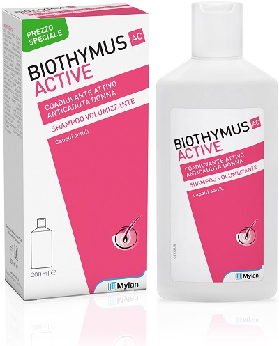 BIOTHYMUS AC ACTIVE SHAMPOO VOLUMIZZANTE DONNA 200 ML PREZZO SPECIALE - Farma Nice