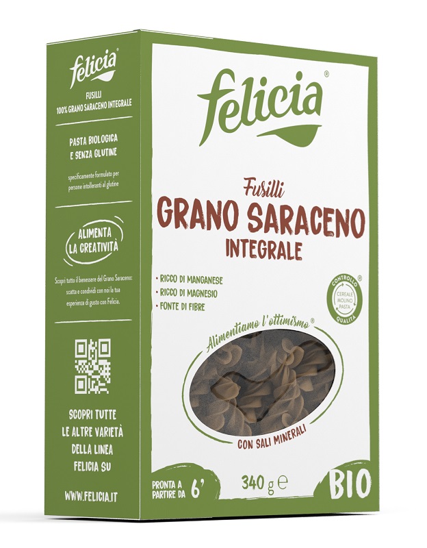FELICIA BIO SARACENO FUSILLI 340 G - Farma Nice