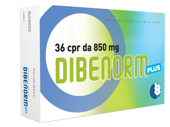 DIBENORM PLUS 36 COMPRESSE 850 MG - Farma Nice