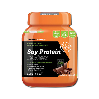 SOY PROTEIN ISOLATE DELICIOUS CHOCOLATE POLVERE 500 G - Farma Nice
