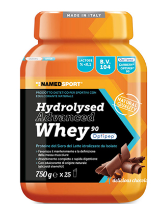 HYDROLYSED ADVANCED WHEY DELICIOUS CHOCOLATE BARATTOLO POLVERE ORALE 750 G - Farma Nice