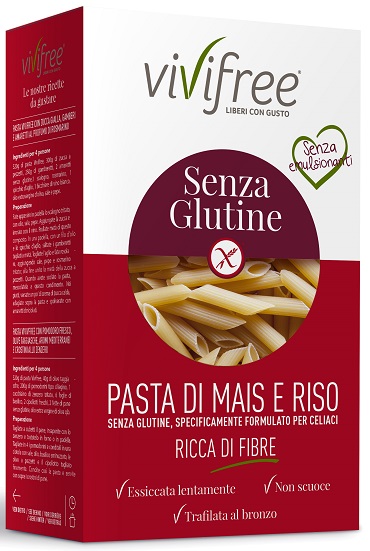 VIVIFREE PASTA MAIS/RISO PENNE 500 G - Farma Nice
