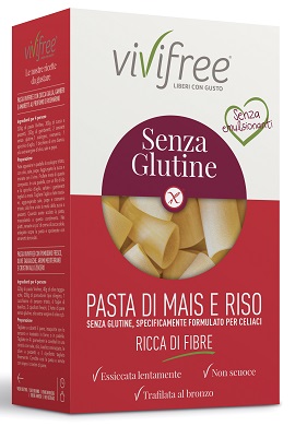VIVIFREE PASTA MAIS E RISO MACCHERONI 500 G - Farma Nice