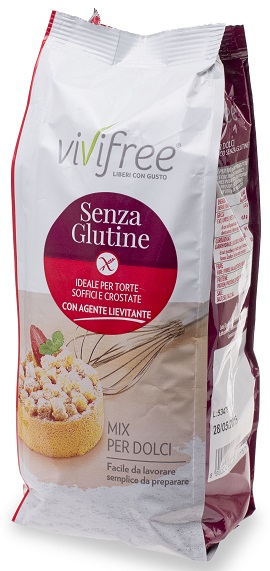 VIVIFREE PREP DOLCI SENZA GLUTINE 500 G - Farma Nice