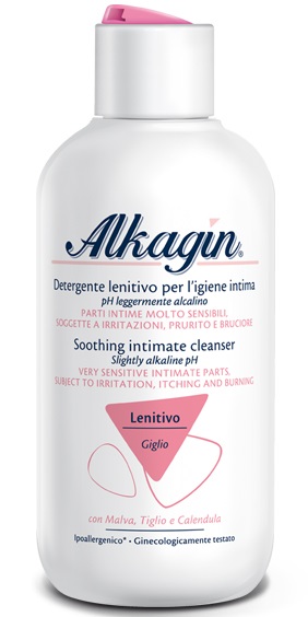 ALKAGIN DETERGENTE INTIMO LENITIVO ALCALINO 400 ML - Farma Nice