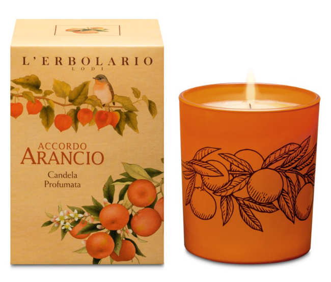 ARANCIO CANDELA PROFUMATA 40 ORE - Farma Nice