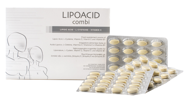 LIPOACID COMBI 60 COMPRESSE - Farma Nice