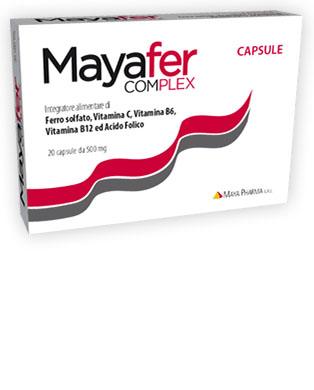 MAYAFER COMPLEX 20 CAPSULE BLISTER 10 G - Farma Nice
