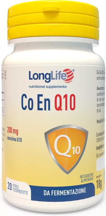LONGLIFE COENQ10 200MG 20 PERLE - Farma Nice