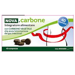 NOVA CARBONE VEGETALE 40 COMPRESSE - Farma Nice