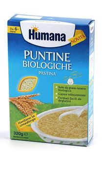 HUMANA PUNTINE BIOLOGICHE PASTINA 320 G - Farma Nice