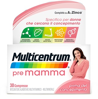 MULTICENTRUM PRE MAMMA 30 COMPRESSE - Farma Nice
