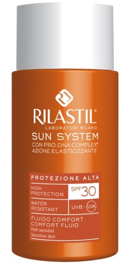 RILASTIL SUN SYSTEM PHOTO PROTECTION THERAPY SPF30 COMFORT FLUIDO 50 ML - Farma Nice