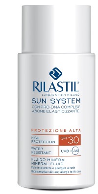 RILASTIL SUN SYSTEM PHOTO PROTECTION THERAPY SPF30 FLUIDO MINERAL 50 ML - Farma Nice