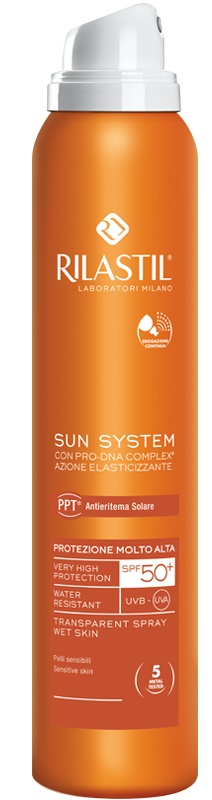 RILASTIL SUN SYSTEM PHOTO PROTECTION THERAPY SPF50+ TRANSPARENT SPRAY 200 ML - Farma Nice