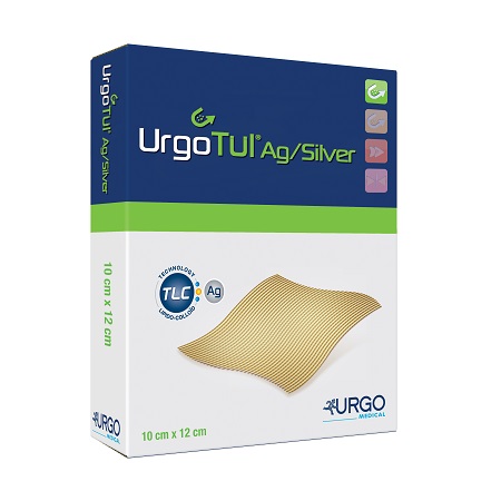 MEDICAZIONE STERILE URGOTUL AG/SILVER 10X12 CM 5 PEZZI - Farma Nice