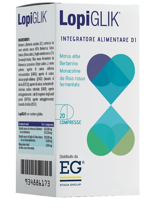 LOPIGLIK 20 COMPRESSE 1,15 G - Farma Nice