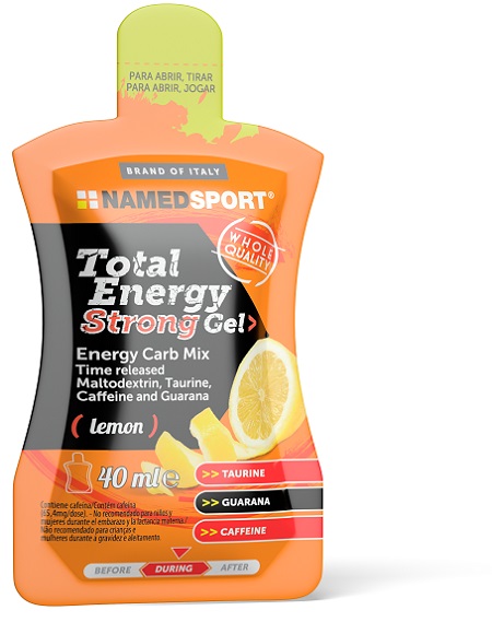 TOTAL ENERGY STRONG LEMON GEL 40 ML - Farma Nice