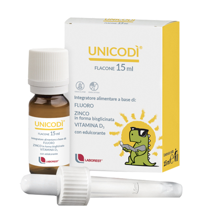 UNICODI' 15 ML FLUORO ZINCO VITAMINA D3 - Farma Nice