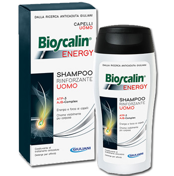 BIOSCALIN ENERGY SHAMPOO 200 ML + SHAMPOO 200 ML - Farma Nice