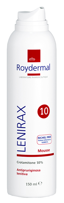 LENIRAX 10 MOUSSE DERMATOLOGICA CROTAMITONE 10% 150 ML - Farma Nice