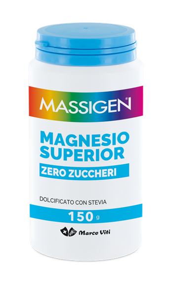 MASSIGEN MAGNESIO SUPERIOR ZERO ZUCCHERI 150 G - Farma Nice