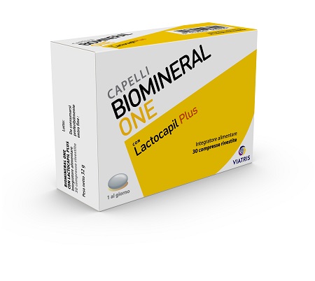 BIOMINERAL ONE LACTOCAPIL PLUS 30 COMPRESSE RIVESTITE PREZZO SPECIALE - Farma Nice