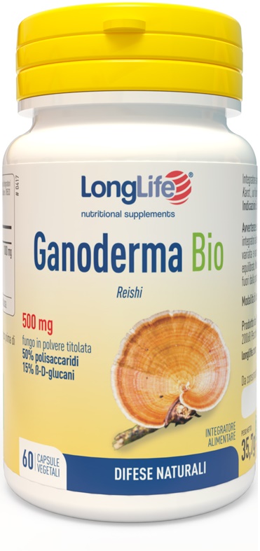 LONGLIFE GANODERMA BIO 60 CAPSULE - Farma Nice