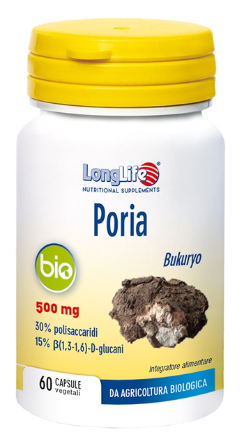 LONGLIFE PORIA BIO 60 CAPSULE VEGETALI - Farma Nice