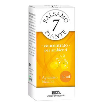 BALSAMO DELLE 7 PIANTE AGRUMATO FRIZZANTE SOLUZIONE CONCENTRATA PER AMBIENTI 30 ML - Farma Nice