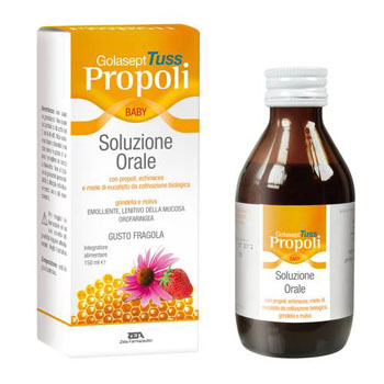 GOLASEPT TUSS PROPOLI BABY SOLUZIONE ORALE 150 ML - Farma Nice