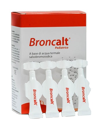 BRONCALT STRIP PEDIATRICO SOLUZIONE IRRIGAZIONE NASALE 20 FLACONCINI DA 2 ML - Farma Nice